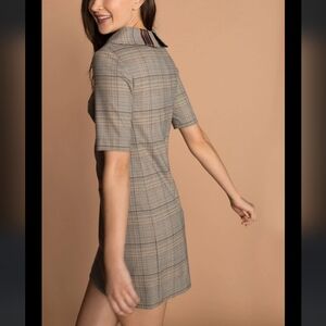 Trina Turk Plaid Maleko Shift Dress